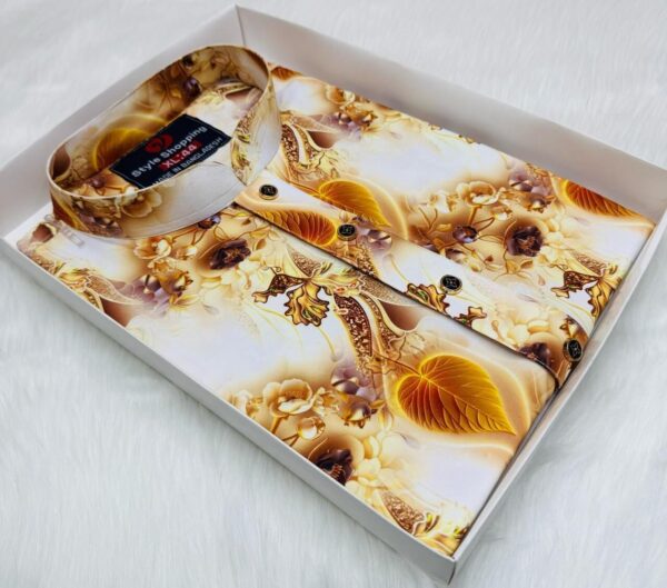 🧥 Premium Digital Print Panjabi – Style Shopping Edition 🌿