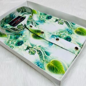 🧥 Premium Digital Print Panjabi – Style Shopping Edition 🌿